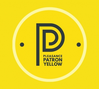Pleasance Patron Logo - Yellow
