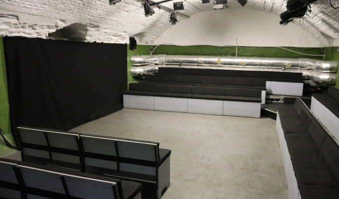 Bunker One - Stage from Auditorium Left
