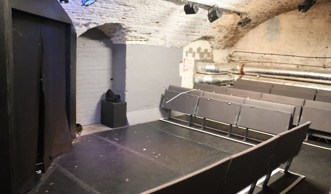 Bunker Three - Stage from Auditorium Left