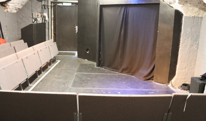 Bunker Three - Stage from Auditorium Right