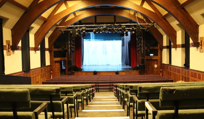 Pleasance One - Stage from Auditorium Centre Back