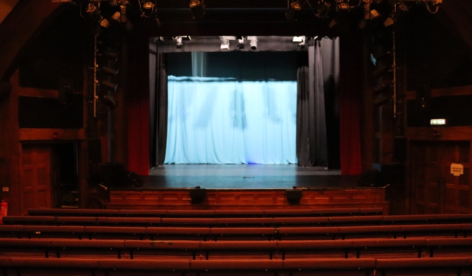 Pleasance One - Stage from Auditorium Centre Front