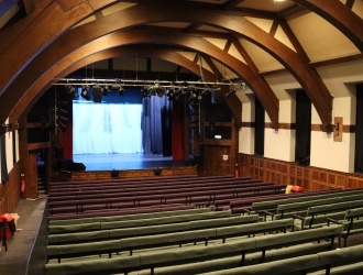 Pleasance One - Stage from Auditorium Left